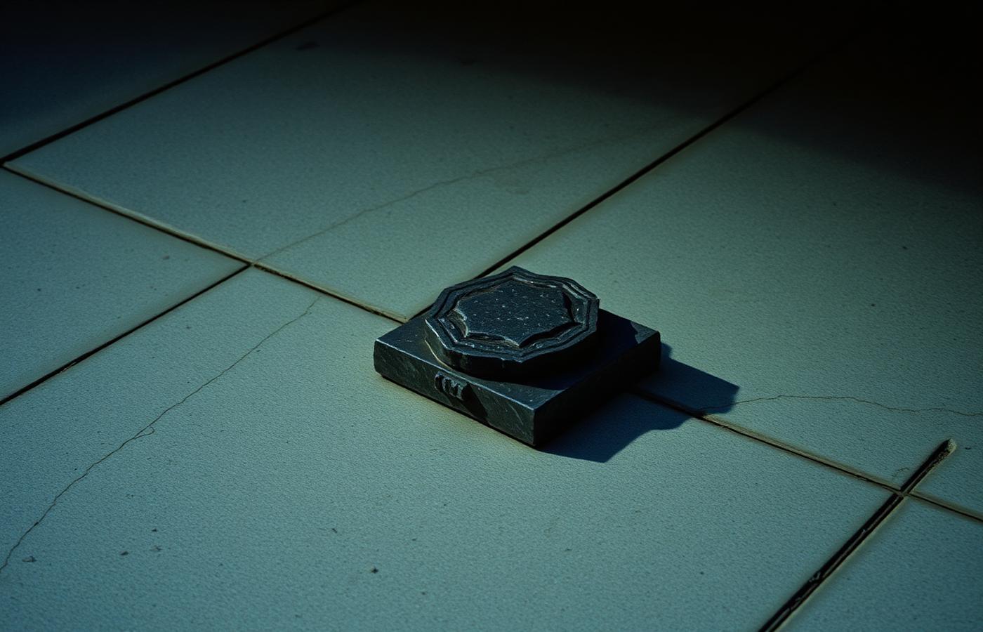 Discarded process frame from the cast shadow study