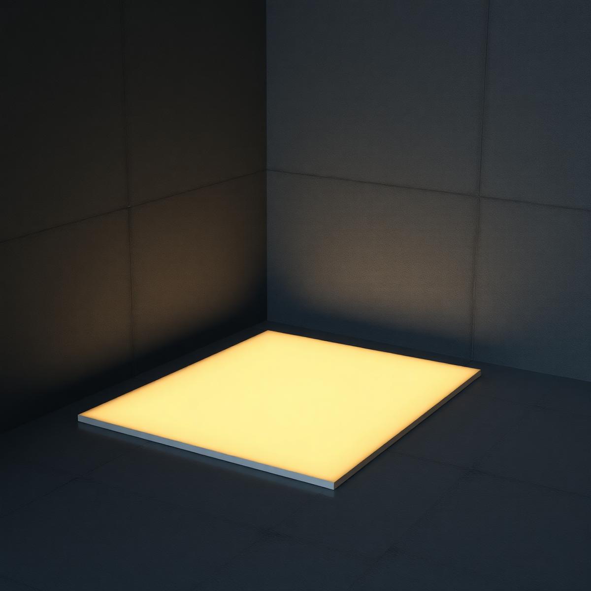 Single illuminated surface in a dark volume